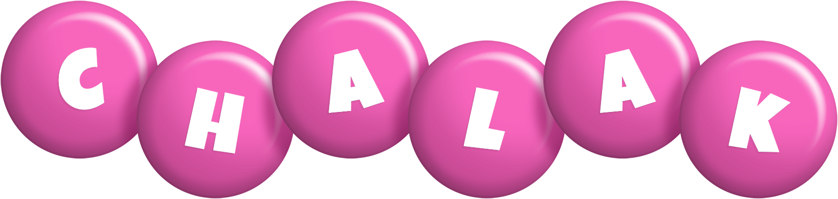 Chalak candy-pink logo