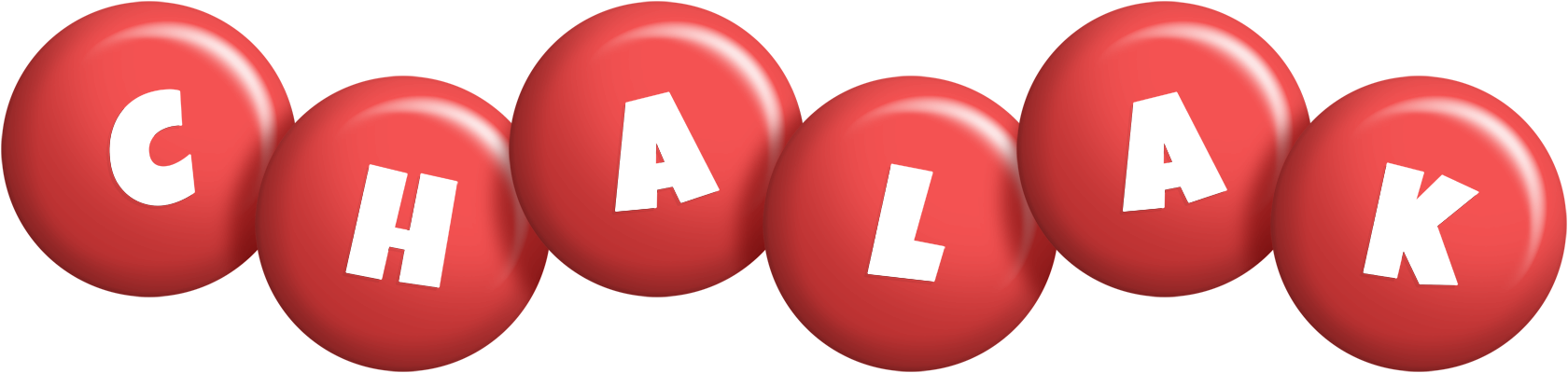 Chalak candy-red logo