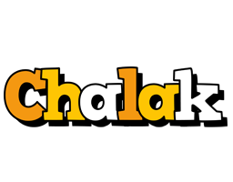 Chalak cartoon logo