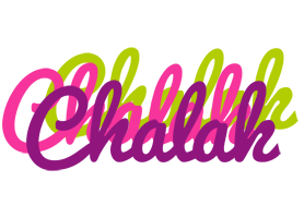 Chalak flowers logo