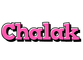 Chalak girlish logo