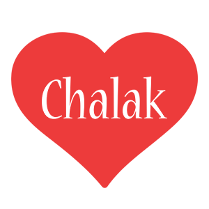 Chalak love logo