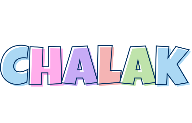 Chalak pastel logo