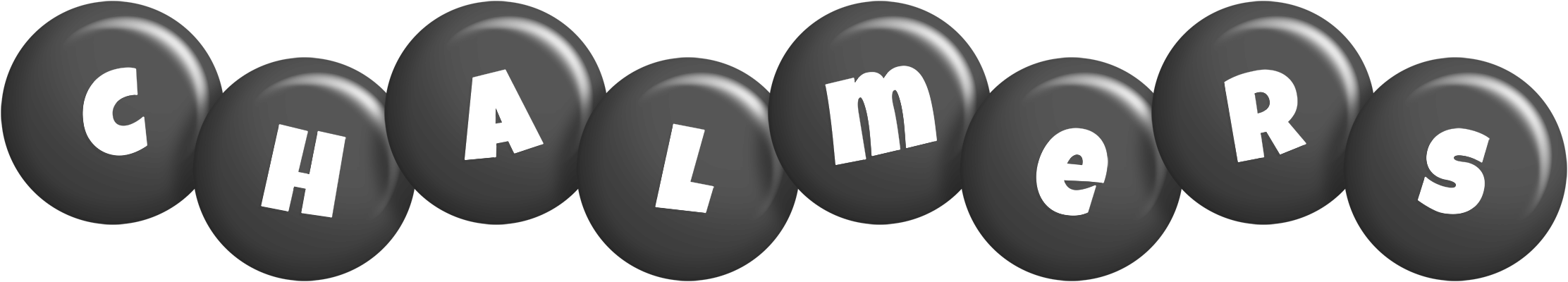 Chalmers candy-black logo