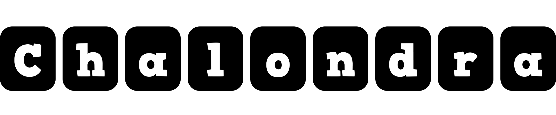 Chalondra box logo