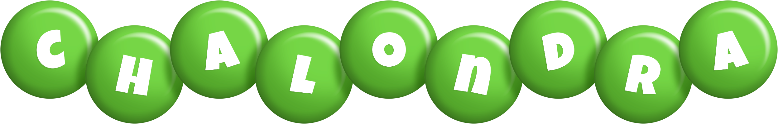 Chalondra candy-green logo