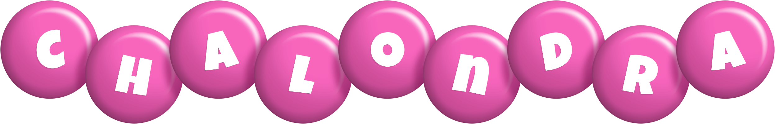 Chalondra candy-pink logo