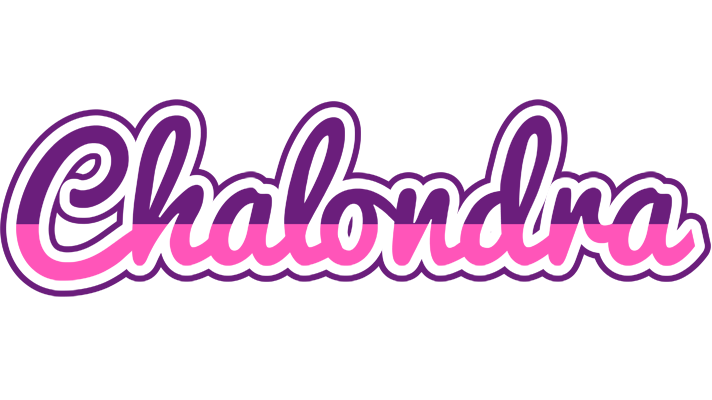 Chalondra cheerful logo