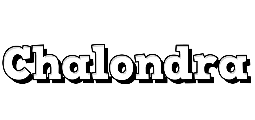 Chalondra snowing logo