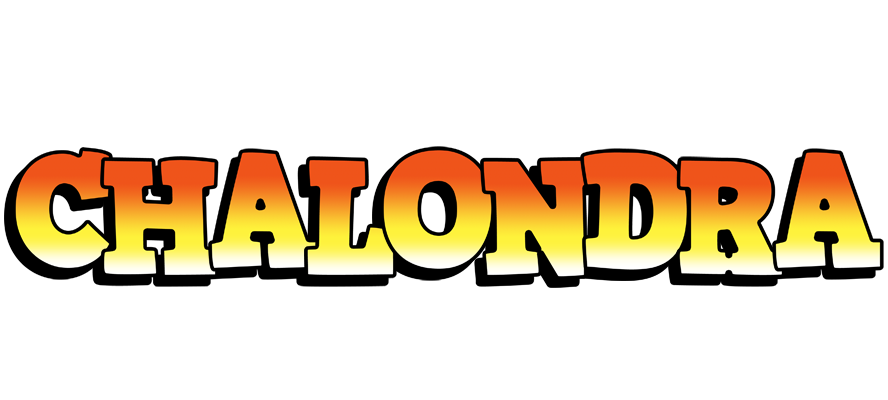 Chalondra sunset logo