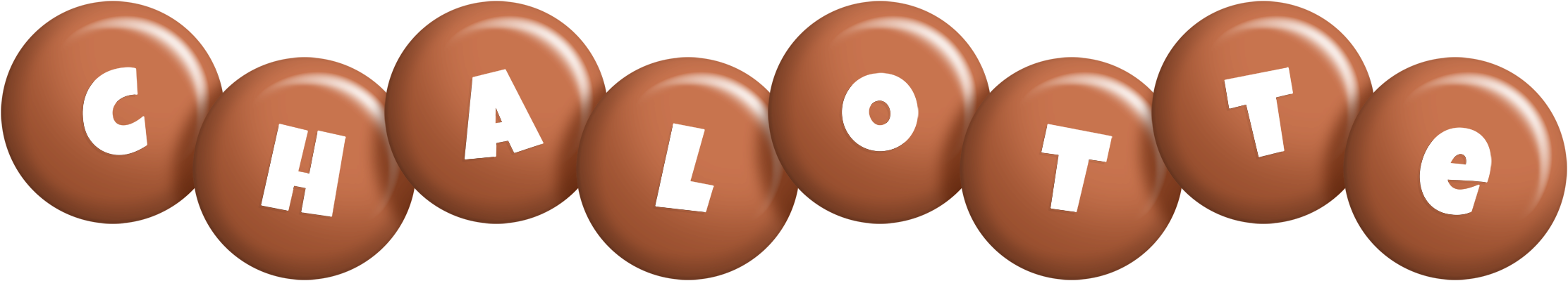 Chalotte candy-brown logo