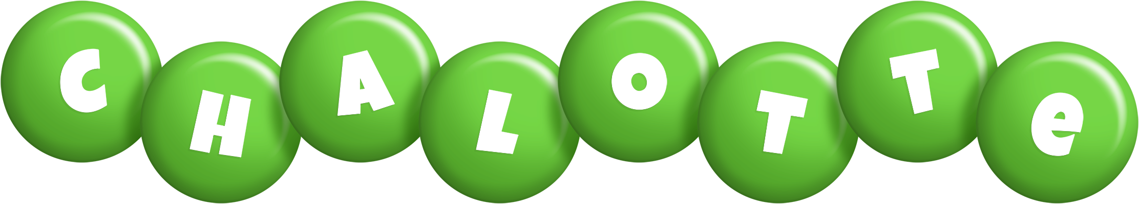 Chalotte candy-green logo