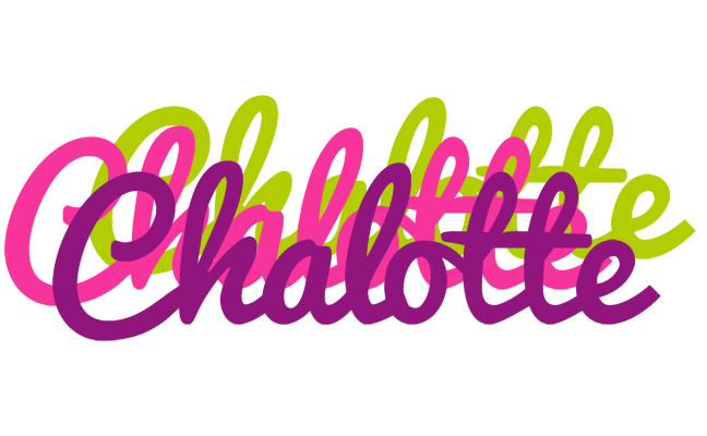 Chalotte flowers logo