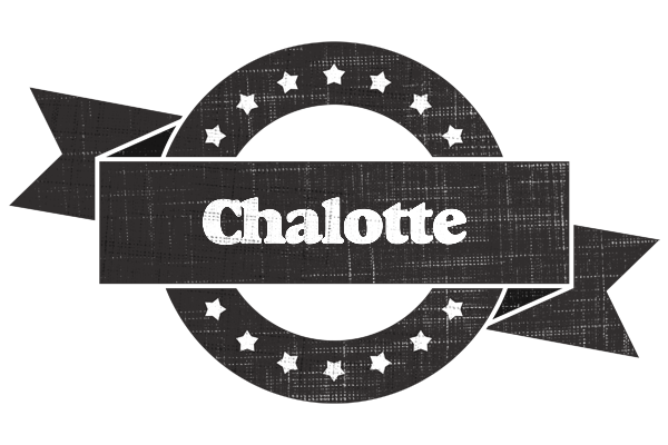 Chalotte grunge logo