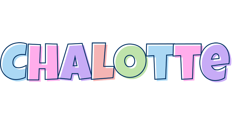 Chalotte pastel logo
