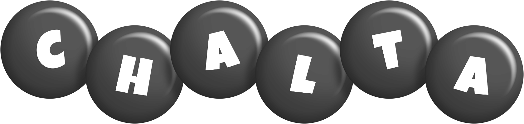 Chalta candy-black logo