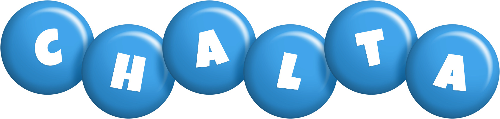 Chalta candy-blue logo