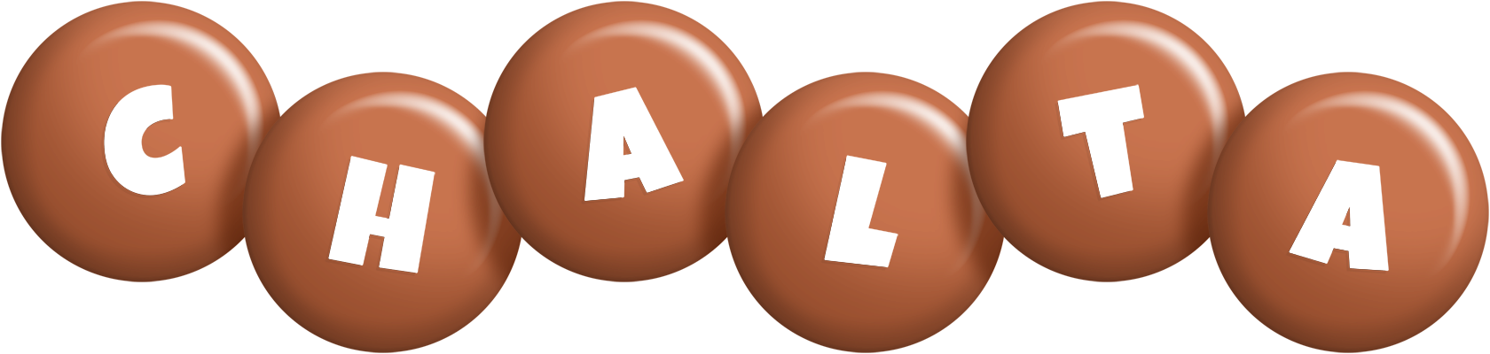 Chalta candy-brown logo