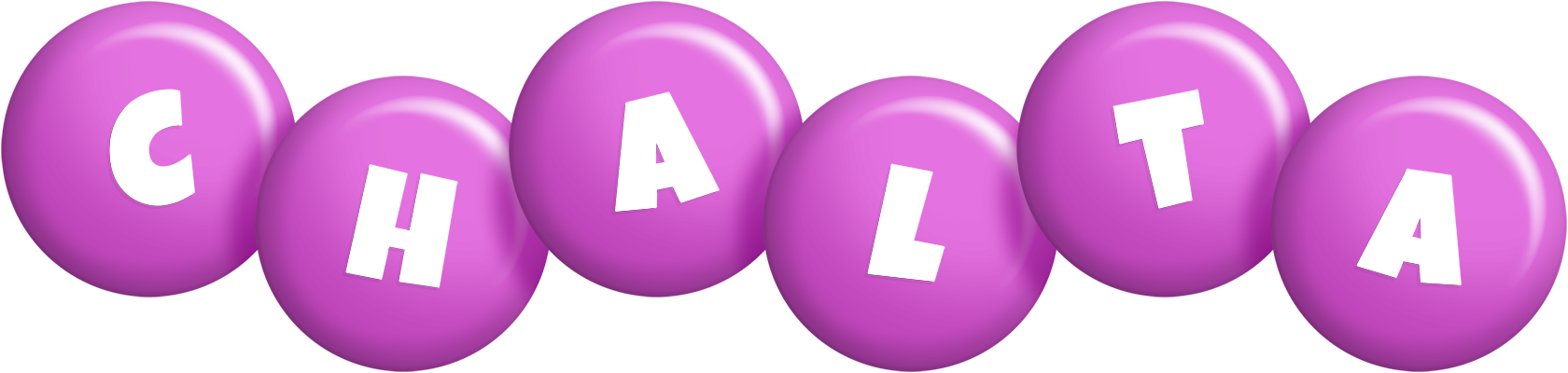 Chalta candy-purple logo