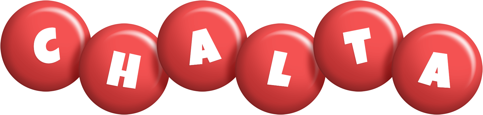 Chalta candy-red logo