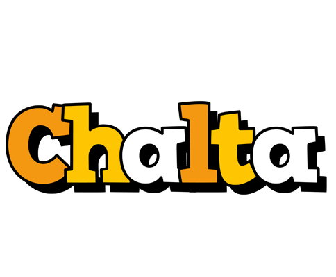 Chalta cartoon logo