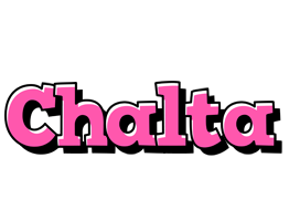 Chalta girlish logo