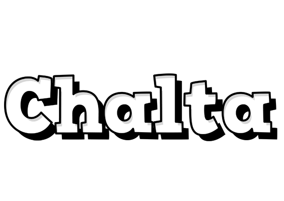 Chalta snowing logo