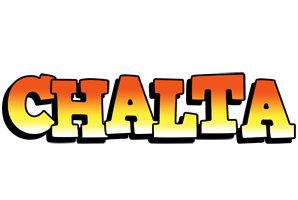 Chalta sunset logo