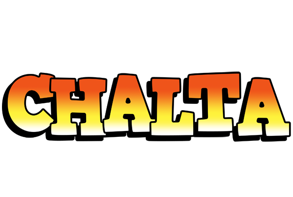 Chalta sunset logo