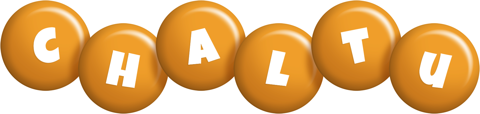 Chaltu candy-orange logo