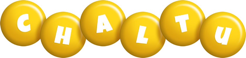 Chaltu candy-yellow logo