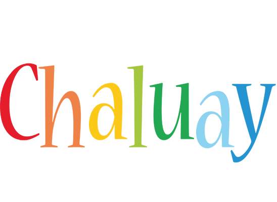 Chaluay birthday logo