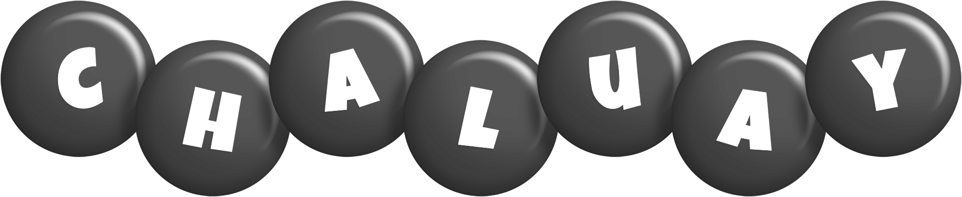 Chaluay candy-black logo