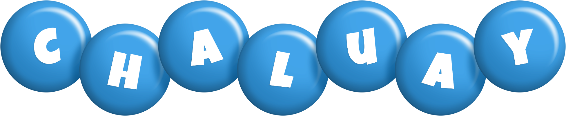 Chaluay candy-blue logo