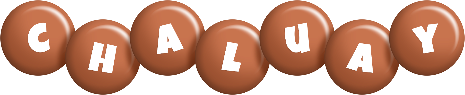Chaluay candy-brown logo
