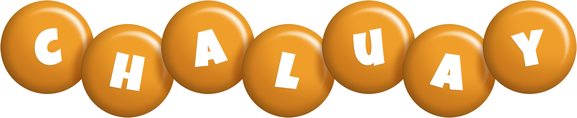 Chaluay candy-orange logo