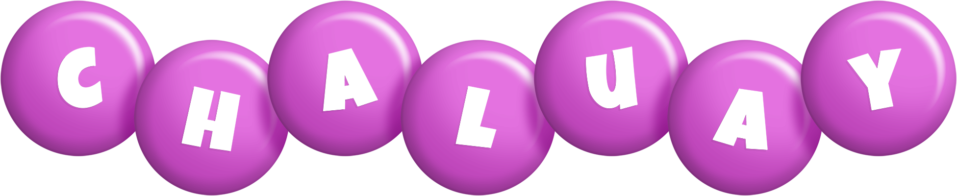 Chaluay candy-purple logo