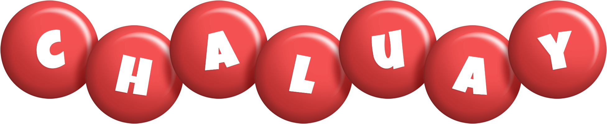 Chaluay candy-red logo