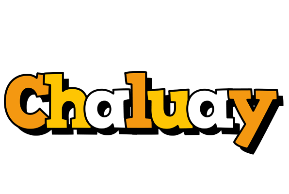 Chaluay cartoon logo