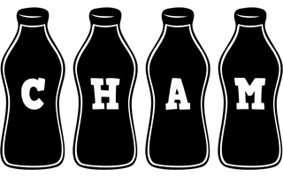 Cham bottle logo