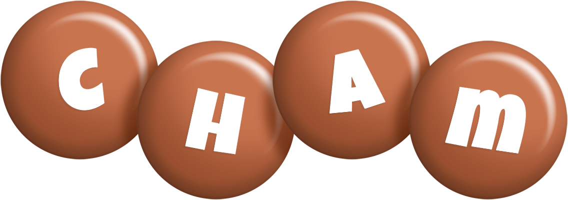 Cham candy-brown logo