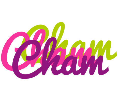 Cham flowers logo