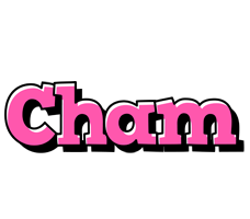 Cham girlish logo