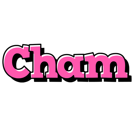 Cham girlish logo