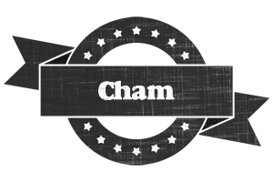 Cham grunge logo