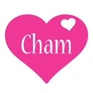 Cham love-heart logo