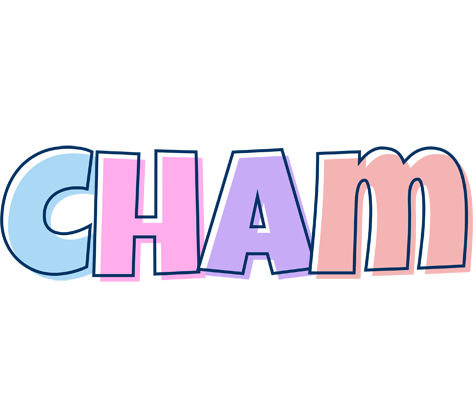 Cham pastel logo