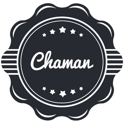 Chaman badge logo