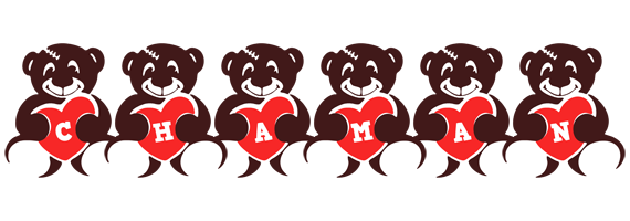 Chaman bear logo