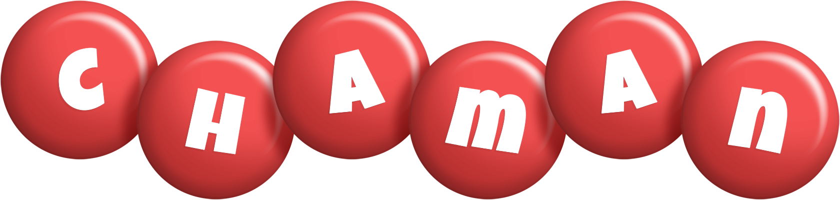 Chaman candy-red logo